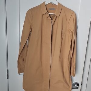 COS Tan Button Down Shirt